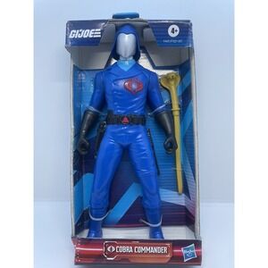G.I. JOE COBRA COMMANDER with STAFF 9" ACTION FIGURE BRAND NEW FAST SHIPPING‎